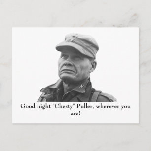 Carte Postale Lewis Puller "Chesty"