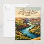 Carte Postale Lewiston Idaho (Devant / Derrière)