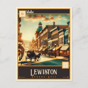 Carte Postale Lewiston, Idaho    Vintage