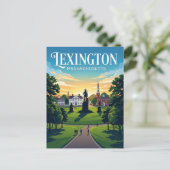 Carte Postale Lexington États-Unis (Debout devant)