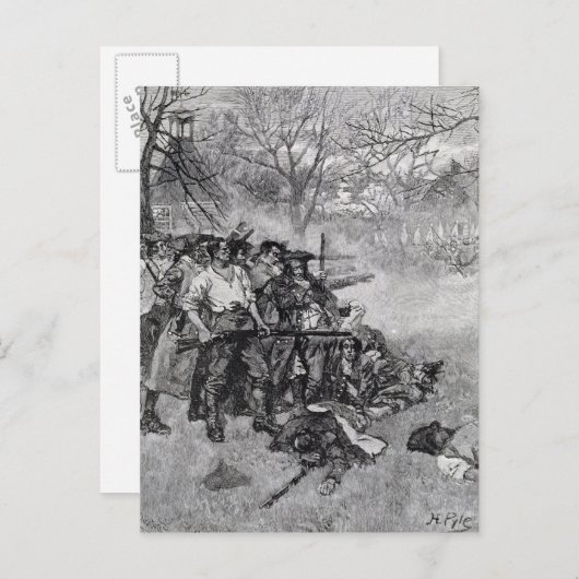 Carte Postale Lexington Green (Devant / Derrière)