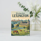 Carte Postale Lexington Kentucky (Debout devant)