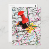 Carte Postale Lexington, Kentucky (Devant / Derrière)
