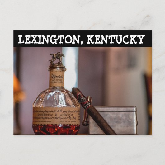 Carte postale LEXINGTON KENTUCKY BOURBON (Devant)