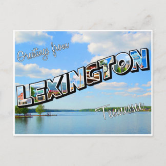 Carte postale Lexington, TN