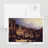 Carte Postale L'Exode Des Israélites D'Egypte (Devant / Derrière)