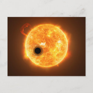 Carte Postale L'Exoplanet Wasp-107b Est Un Géant De Gaz