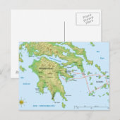 Carte Postale L'Expédition Morea Armée française dans le Pélopon (Devant / Derrière)