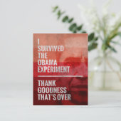 Carte Postale L'expérience d'Obama (Debout devant)