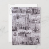 Carte Postale L'exposition électrique internationale (Devant / Derrière)