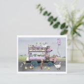 Carte Postale L'Express de Pâques (Debout devant)