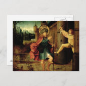 Carte Postale L'expulsion de Saint Roch de Rome (Devant / Derrière)