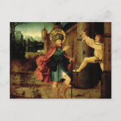 Carte Postale L'expulsion de Saint Roch de Rome (Devant)