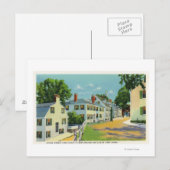 Carte Postale Leyden Street View, First Street en Nouvelle-Angle (Devant / Derrière)