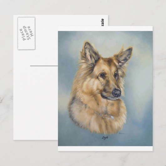 Carte Postale Leyla (Devant / Derrière)