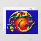 Carte Postale lézard3 (Devant / Derrière)