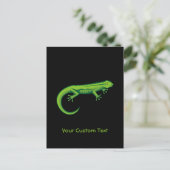 Carte Postale Lézard vert (Debout devant)