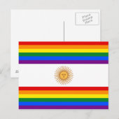 Carte Postale LGBT Argentine (Devant / Derrière)