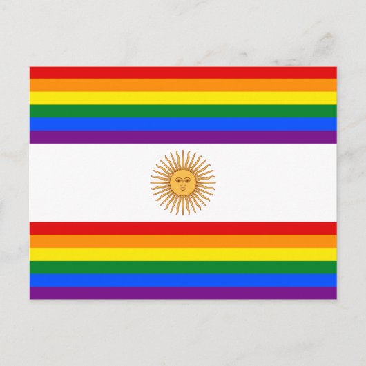 Carte Postale LGBT Argentine (Devant)