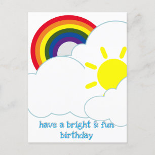Carte postale - LGBT Bright & Fun Birday