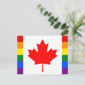 Carte Postale LGBT Canada (Debout devant)