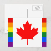 Carte Postale LGBT Canada (Devant / Derrière)