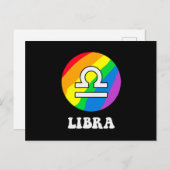 Carte Postale Lgbt Libra (Devant / Derrière)