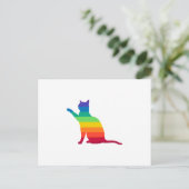 Carte Postale LGBT Rainbow Gay pride Ca (Debout devant)