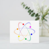 Carte Postale LGBT Whirling Atoms (Debout devant)
