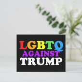 Carte Postale LGBTQ contre Trump (Debout devant)
