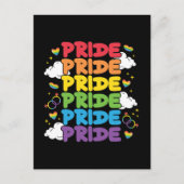 Carte Postale LGBTQ - Mois de la fierté (Devant)