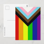 Carte Postale LGBTQ+ Pride postcard (Devant / Derrière)