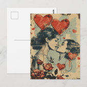 Carte Postale LGBTQ Saint-Valentin (Devant / Derrière)