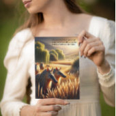 Carte Postale L'harmonie d'Aardvark dans la nature