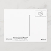 Carte postale Lhassa Apso Rugged Little "Bark Lion (Dos)