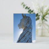 Carte Postale L'Hélix, Les Kelpies, Falkirk - Visiter l'Écosse (Debout devant)