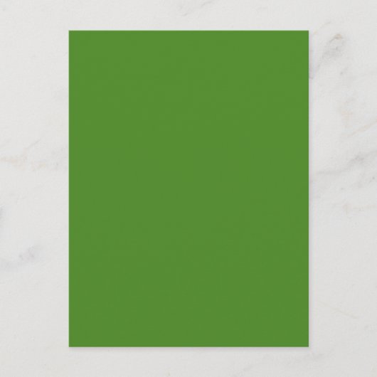 Carte postale "L'herbe est verte" (Devant)