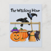 Carte Postale L'Heure De Sorcière (Devant)