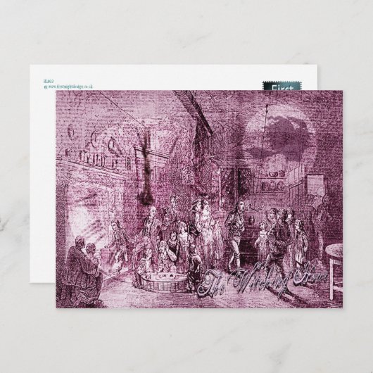 Carte Postale L'Heure De Sorcière (Devant / Derrière)