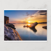 Carte Postale L'heure dorée en Grèce (Devant)