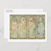 Carte Postale L'Heure Du Jour (Devant / Derrière)