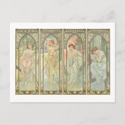 Carte Postale L'Heure Du Jour (Devant)