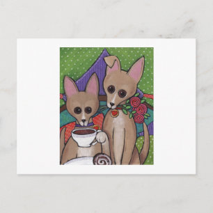 Carte Postale L'heure du thé