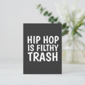 CARTE POSTALE L'HIP HOP EST FILTHTHY POTCARDS MEMES (Debout devant)
