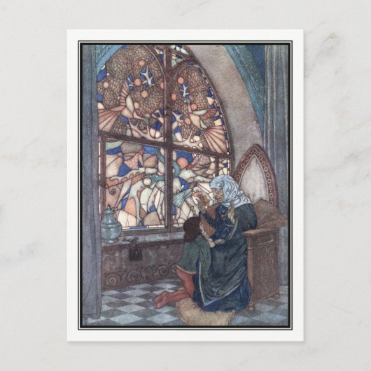 Carte Postale L'histoire de sa grand-mère par Edmund Dulac (Devant)