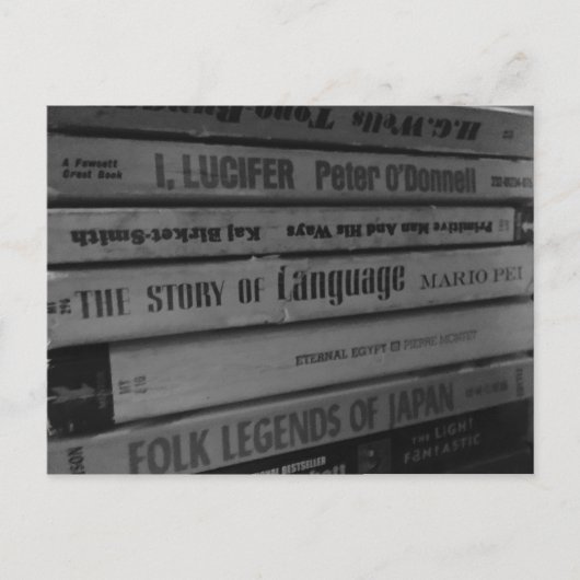 Carte postale L'histoire du langage (Devant)