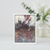 Carte Postale L'histoire du vent par Edmund Dulac (Debout devant)