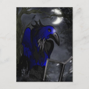 Carte Postale L'histoire d'un corbeau L'art populaire gothique