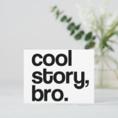 CARTE POSTALE L'HISTOIRE RAFRAÎCHE ORIGINALE BRO (Debout devant)