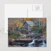 Carte Postale L'Historique Grist Mill Sur Glade Creek (Devant / Derrière)